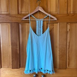 Lilly Pulitzer Aqua Blue Tank